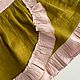 Льняной сарафан для девочек. Платье. Льняные радости (linen-heart). Ярмарка Мастеров.  Фото №7