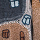 Knitted sweater 'Hundertwasser Windows' option 1. Sweaters. asmik (asmik). My Livemaster. Фото №5