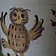 Order Birch bark tues 'OWL'. Russian Folk Painting. Livemaster. . Ware in the Russian style Фото №3