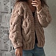 Кардиган-бомбер крупной вязки. Кардиганы. FULL OF WOOL. Интернет-магазин Ярмарка Мастеров.  Фото №2