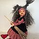 Заказать Бабуся-Ягуся. Larsen.dolls. Ярмарка Мастеров. . Интерьерная кукла Фото №3