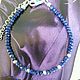 Order Bracelet made of lapis lazuli and silver. Natural stones. Jewelry Elena. Livemaster. . Bead bracelet Фото №3