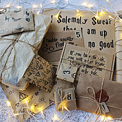 Сувениры и подарки handmade. Livemaster - original item Harry Potter Advent Calendar 10 Days Gift Set. Handmade.