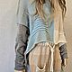 Заказать  Вязанная кофта из костюма "Небо и Песок". Knit_Style. Ярмарка Мастеров. . Кофты Фото №3