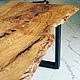 Обеденный стол из натурального дерева. Столы. Loftmarket. Ярмарка Мастеров.  Фото №4
