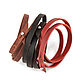 Order Leather bracelet wrapped in three turns with adjustable long. Ptaho. Livemaster. . Cord bracelet Фото №3