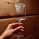 Заказать Подарочный бокал с объёмной гравировкой. Ручная работа. GLASS-DECO. Ярмарка Мастеров. . Именные сувениры Фото №3