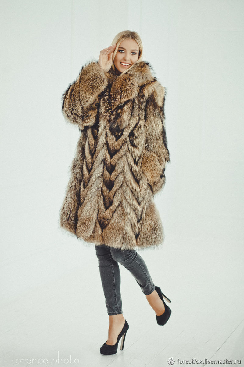 Raccoon sales fur coat