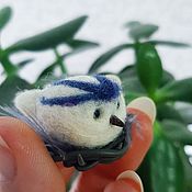Для дома и интерьера handmade. Livemaster - original item Garden miniature Bird in the Nest (mini Easter decor). Handmade.