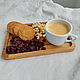 Coffee (tea) tray made of oak. Trays. dekor-tseh. Online shopping on My Livemaster.  Фото №2