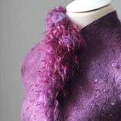 Felted necklace (collar) 