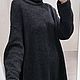 Платье Свитер Свиит Графитовое. Платья. SHEVTSOVA design | Одежда Говорит. Ярмарка Мастеров.  Фото №13