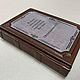 Order Personal diary - an example of design (gift leather book). ELITKNIGI by Antonov Evgeniy (elitknigi). Livemaster. . Gift books Фото №3