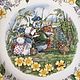 Винтаж: Тарелочка Прогулка Ежевичная Поляна Brambly Hedge. Сувениры винтажные. Викторианская Роза. Интернет-магазин Ярмарка Мастеров.  Фото №2