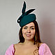 Felt hat 'Malachite'. Hats1. Novozhilova Hats. Online shopping on My Livemaster.  Фото №2