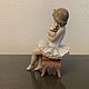 Заказать Винтаж: LLADRO 6763 фарфоровая статуэтка Дебют. Коллекция Frau Burd. Ярмарка Мастеров. . Скульптуры винтажные Фото №3