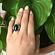 Кольцо ‘’Олень’’ из серебра с черным ониксом. Кольца. Shahinian Jewelry. Ярмарка Мастеров.  Фото №5