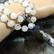 Фен-шуй и эзотерика handmade. Livemaster - original item Rosary with moonstone (adulyar). Handmade.
