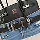 Сумка джинсовая - кожаная  в стиле Birkin 35. My Handmade, Классическая сумка, Новороссийск,  Фото №1