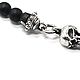 Брелок из серебра Two Skulls AZBl-011. Брелок. Blacksilver. Интернет-магазин Ярмарка Мастеров.  Фото №2