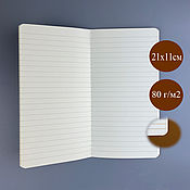 Канцелярские товары handmade. Livemaster - original item A notebook in a ruler for a midori Standard notebook. Handmade.