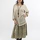 Заказать Платье бохо трикотажное шерстяное. L'Atelier Boho. Ярмарка Мастеров. . Платья Фото №3