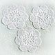 Openwork napkins - coasters (set of 6 PCs.). Swipe. Cross stitch and beads!. My Livemaster. Фото №6