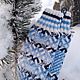 Mittens with Nordic pattern. Mittens. Knot. Online shopping on My Livemaster.  Фото №2