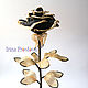 Black rose beaded, Bouquets, Moscow,  Фото №1