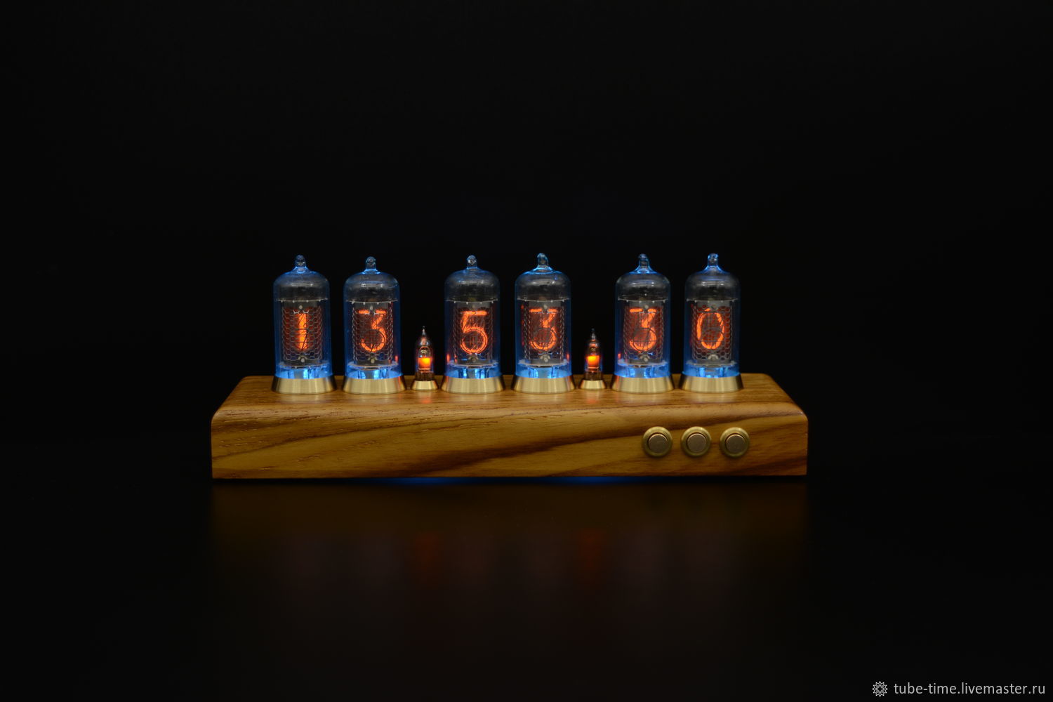 Часы ламповые "Тик LUX" Z5730M (немецкие индикаторы) – заказать на ...