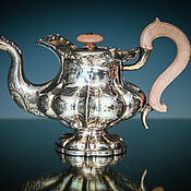 Посуда handmade. Livemaster - original item Teapot Russian silver. Handmade.