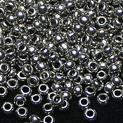 Материалы для творчества handmade. Livemaster - original item Czech beads 10/0 Silver metallic 10 g 18542 Preciosa. Handmade.