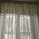 Linen tulle combined ' Natural style', Curtains1, Ivanovo,  Фото №1
