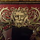 Mirror-eglomise lion. Mirror. Shop Oleg Savelyev Sculpture (Tallista-1). Online shopping on My Livemaster.  Фото №2