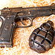 Мыло Пистолет 3D Beretta большой. Мыло. Ольга Ковалева. Ярмарка Мастеров.  Фото №4