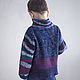 Felted pullover boy's 'Mi-mi-bears'. Sweaters and jumpers. Nataly Kara - одежда из тонкого войлока. My Livemaster. Фото №4