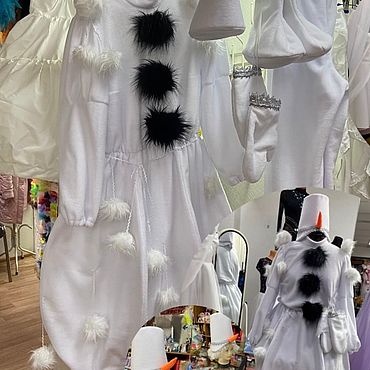Одежда ручной работы. Ярмарка Мастеров - ручная работа Костюм Снеговика. Handmade.