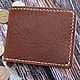 Leather wallet ' Litl1'. Wallets. Finist (tisneniekozhi). Online shopping on My Livemaster.  Фото №2