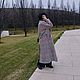 Пальто демисезонное из твида с мохером. Пальто. Ivabella (Ирина Цветкова). Интернет-магазин Ярмарка Мастеров.  Фото №2