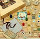 Историческая игра `Монастыри. Комплектация Стандарт.
Вид с разложенным полем