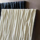 White painting abstraction. Panels of fabric on the wall. Pictures. larisa-chigirina (larisa-chigirina). My Livemaster. Фото №5