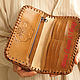 Leather wallet 'Big' - color. Wallets. schwanzchen. My Livemaster. Фото №5