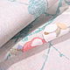 Japanese silk crepe 'Coastal wave'. Fabric. Fabrics from Japan. My Livemaster. Фото №6