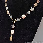 Украшения handmade. Livemaster - original item Necklace . natural pearls. Handmade.