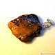 Amber. Pendant 'On the seas'. Pendants. Amber is a warm stone. My Livemaster. Фото №4