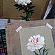 Заказать  Пион живой. Принт с авторской работы. Valeria Akulova ART. Ярмарка Мастеров. . Картины Фото №3