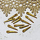 Order Beads Hummingbird Beak Gold 18-20 mm Handmade. agraf. Livemaster. . Beads1 Фото №3