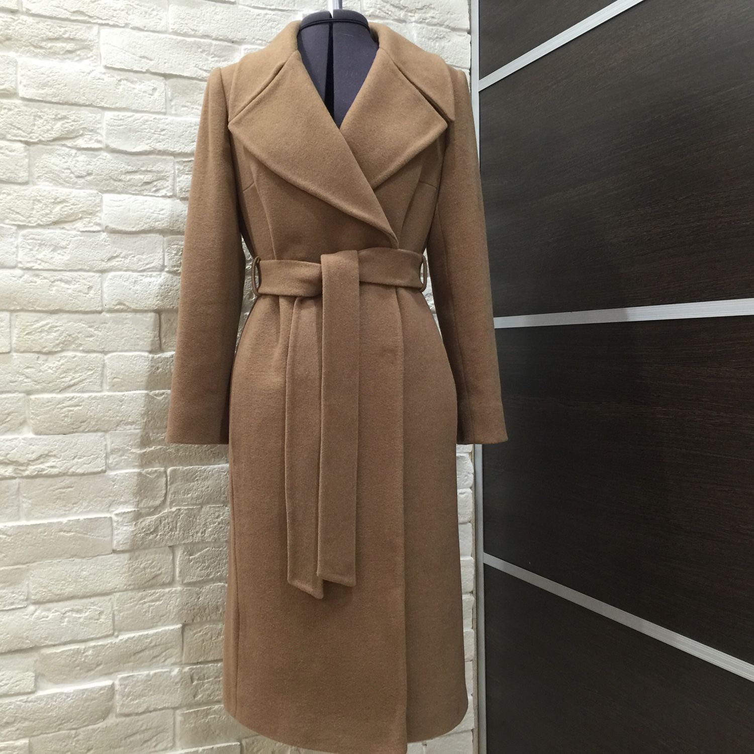 Кашемировое пальто женское классика