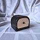 Шкатулка Комодик Bandsaw box для украшений деревянная черная. Шкатулки. Rustic Texture. Ярмарка Мастеров.  Фото №5
