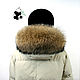 Order Chic selemeneva the edge of the hood from raccoon fur HV-12. Mishan (mishan). Livemaster. . Collars Фото №3